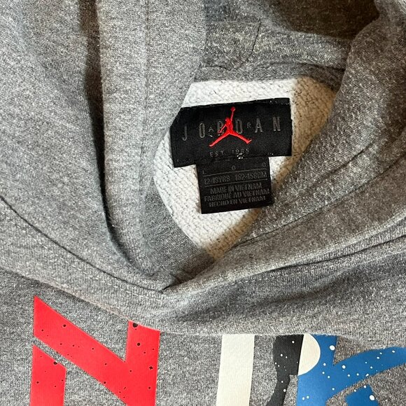 Boys Nike Jordan Hooded Sweatshirt (Youth L) - Picture 3 of 3